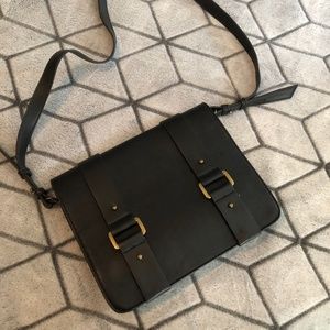 Urban Outfitters Black Messenger Bag